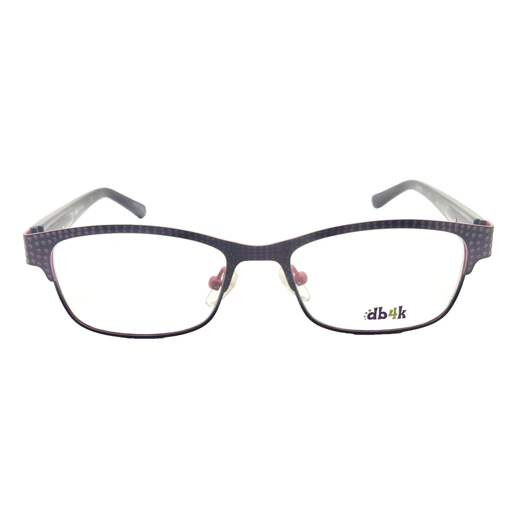 DB4K SPOT ON C1 PURPLE KIDS EYEGLASSES FRAMES 48-16-130
